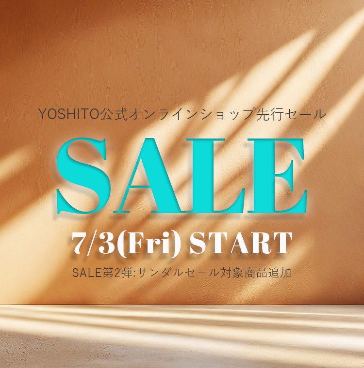 お知らせ - YOSHITO【ヨシト】公式オンラインストア